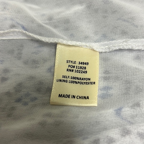 Skies Are Blue Anthropologie | Langlock Blouse Cold Shoulder Lace Croche… - Picture 8 of 10